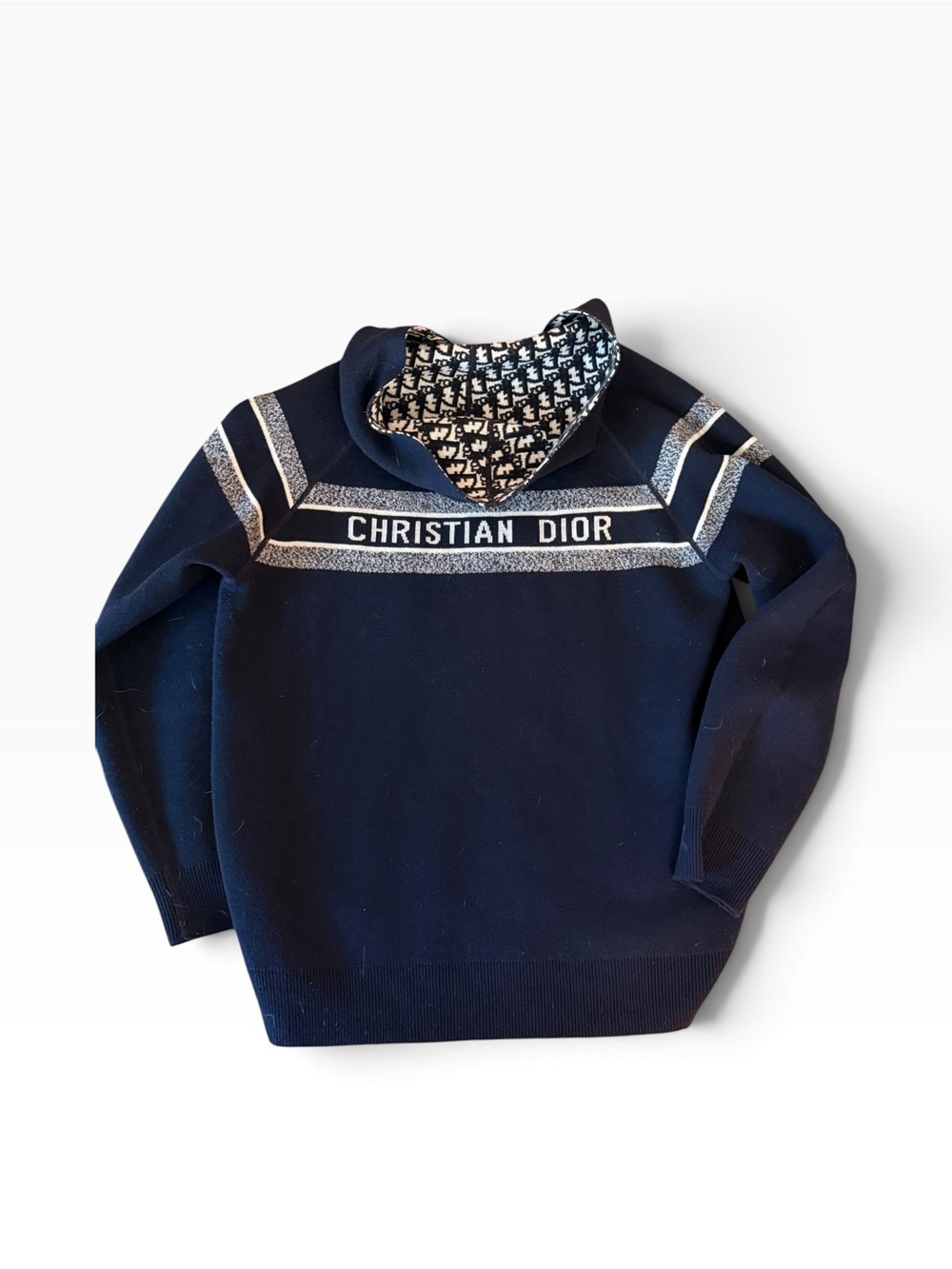 Dior Navy Reversible Zip